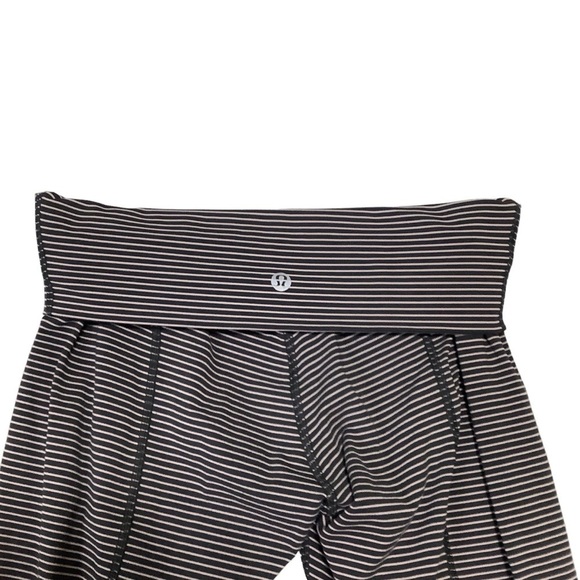 Lululemon Wunder Under Sz 4 Crop High-Rise *Roll Down Scallop Luxtreme 23" - Picture 12 of 13